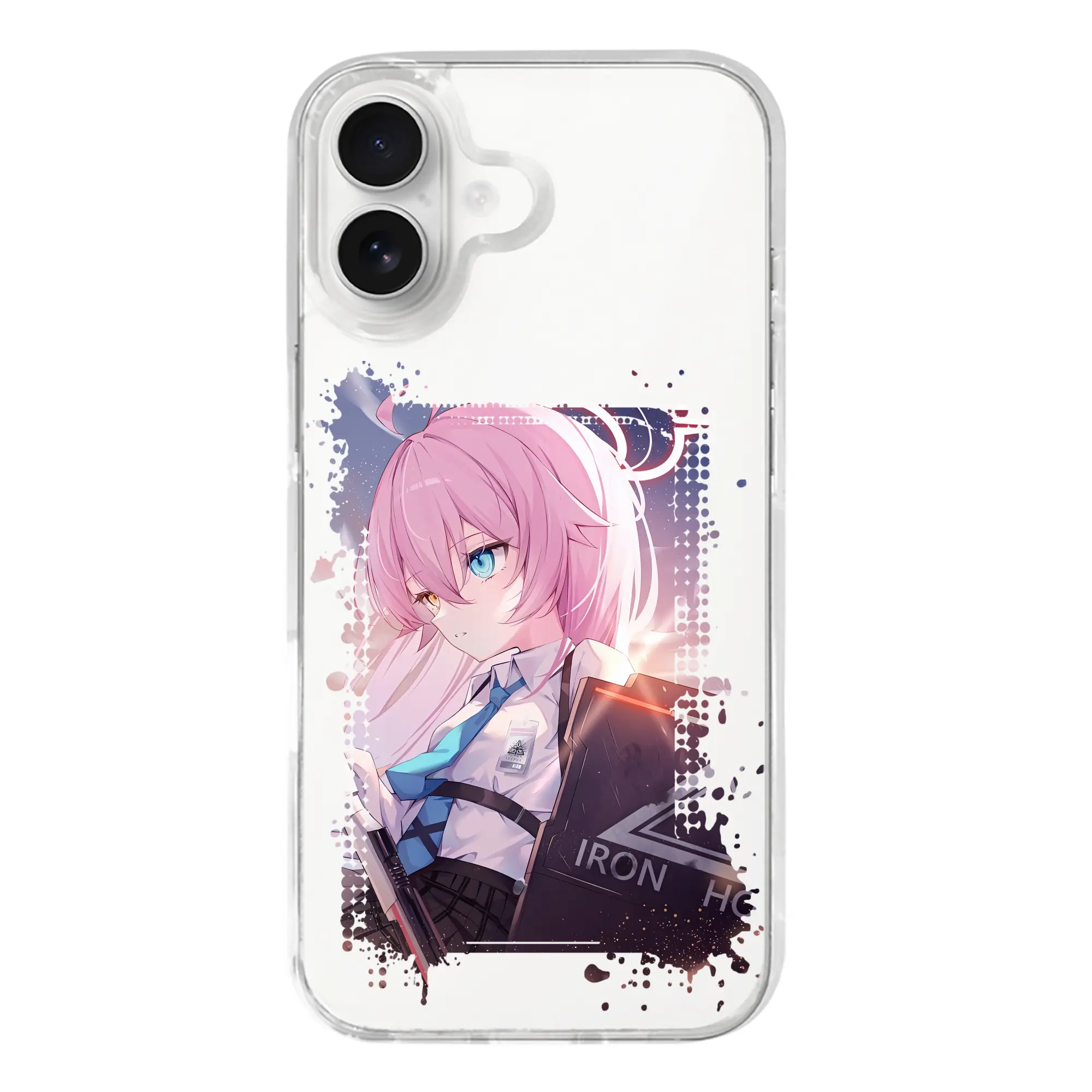 ブルーアーカイブ グッズ 小鳥遊ホシノ - iPhone 17シリーズ 透明スマホケース – 薄型・耐衝撃・精密フィット保護カバー